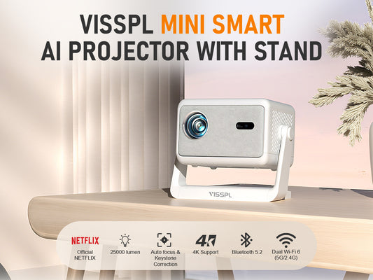 VISSPL Smart Projector H86