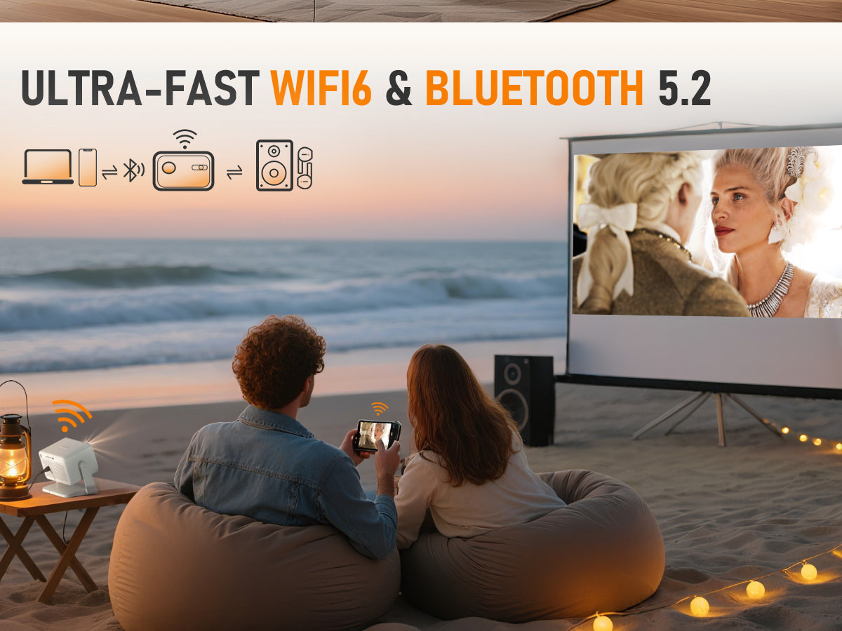 VISSPL Smart Projector H86
