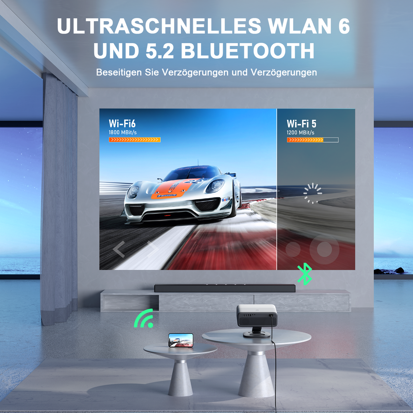H10 Smart Projector 4K