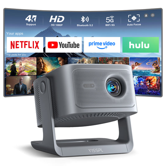 VISSPL Smart 4K Projector A5